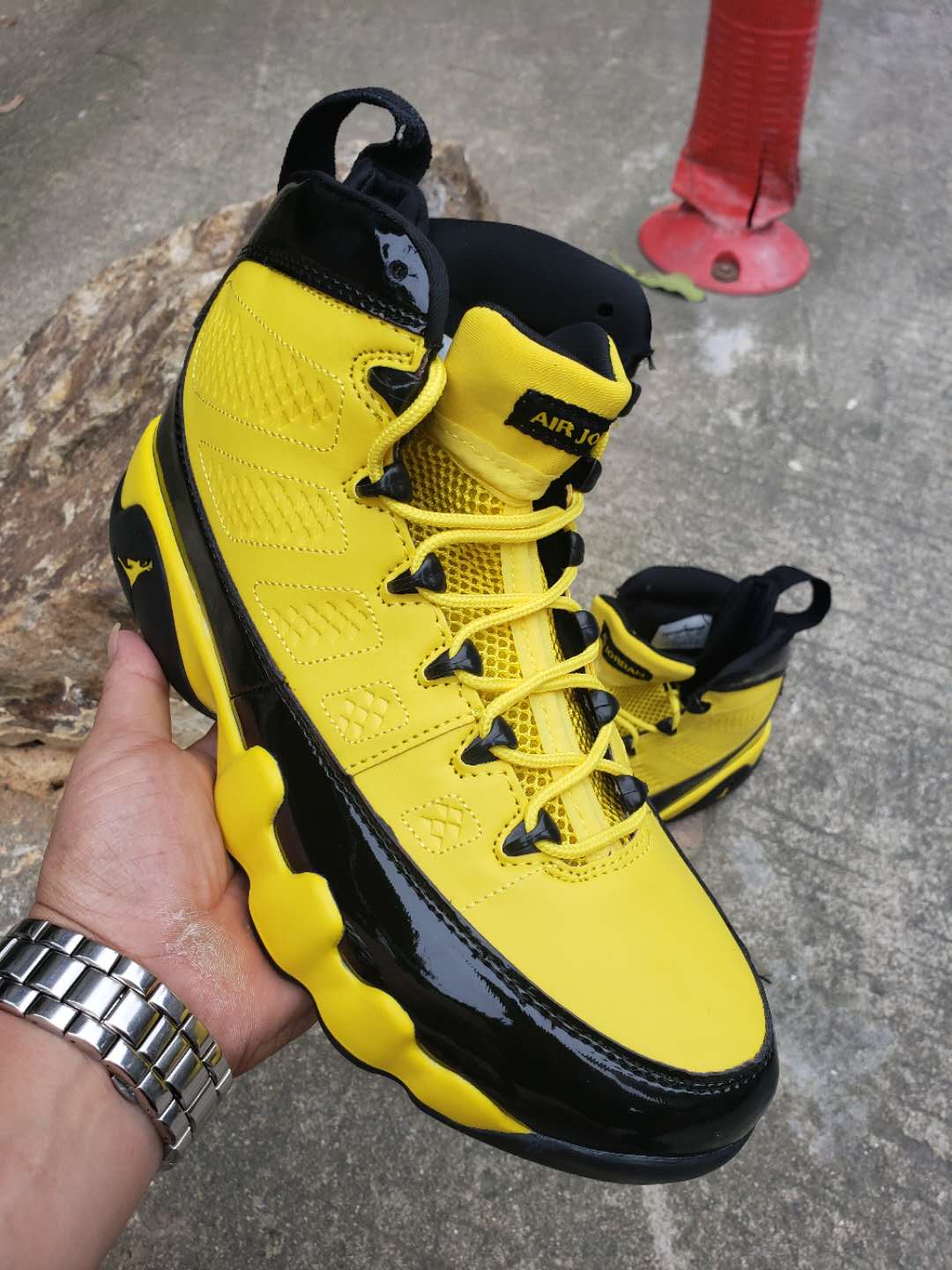 2019 Air Jordan 9 Retro Bumblebee Shoes - Click Image to Close